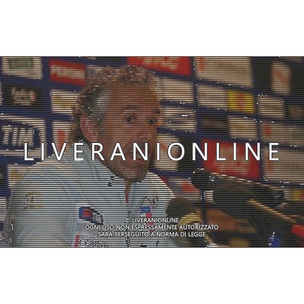 Milano 24/03/2008 stadio Meazza Conferenza stampa del Ct della nazionale Roberto Donadoni Foto Luca Ghidoni/Aldo Liverani