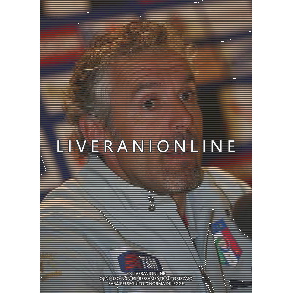 Milano 24/03/2008 stadio Meazza Conferenza stampa del Ct della nazionale Roberto Donadoni Foto Luca Ghidoni/Aldo Liverani