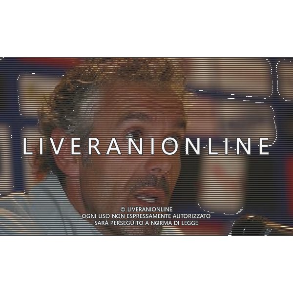 Milano 24/03/2008 stadio Meazza Conferenza stampa del Ct della nazionale Roberto Donadoni Foto Luca Ghidoni/Aldo Liverani