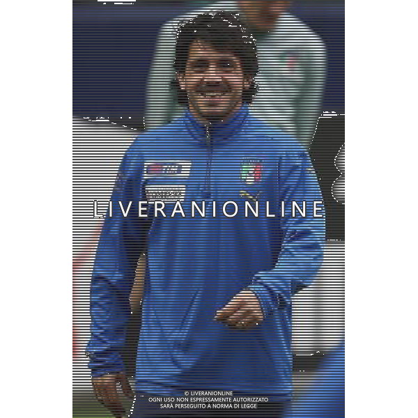 Foto Aldo Liverani/Luca Ghidoni Milano 24/03/2008 Raduno della nazionale italiana di calcio Nella foto Gennaro Gattuso AG ALDO LIVERANI