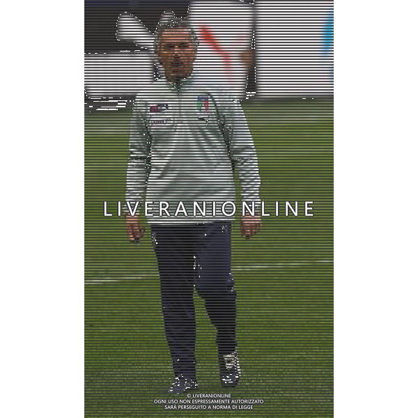 Foto Aldo Liverani/Luca Ghidoni Milano 24/03/2008 Raduno della nazionale italiana di calcio Nella foto Roberto Donadoni conduce l\'allenameno nello stadio Meazza AG ALDO LIVERANI