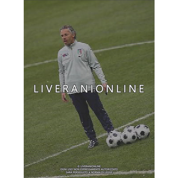 Foto Aldo Liverani/Luca Ghidoni Milano 24/03/2008 Raduno della nazionale italiana di calcio Nella foto Roberto Donadoni AG ALDO LIVERANI