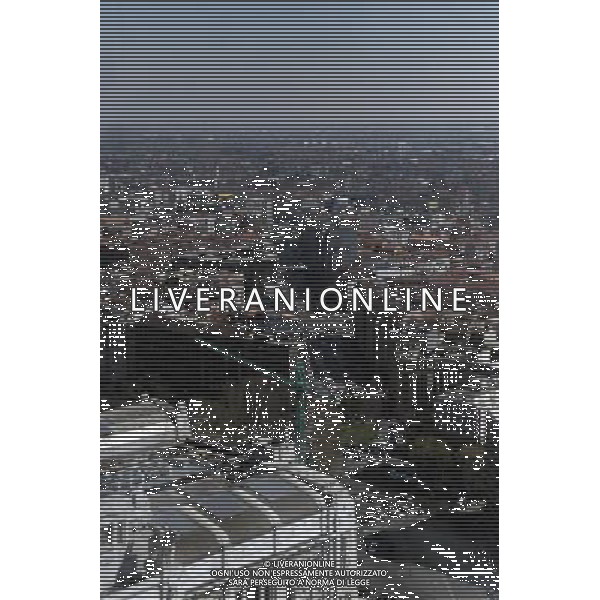 LA CITTA\' DI MILANO VISTA DAL PIRELLI 31¡ PIANO STAZIONE CENTRALE FOTO ANTONIO SORANO/AG.ALDO LIVERANI SAS