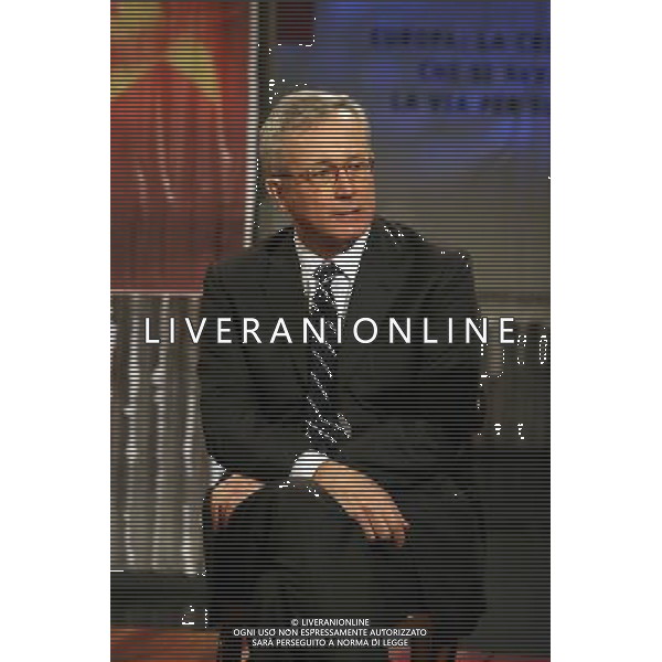 GIULIO TREMONTI TRASMISSIONE \' L\'INFEDELE\' MILANO, 26/03/2008 FOTO ANTONIO SORANO - AG. ALDO LIVERANI SAS