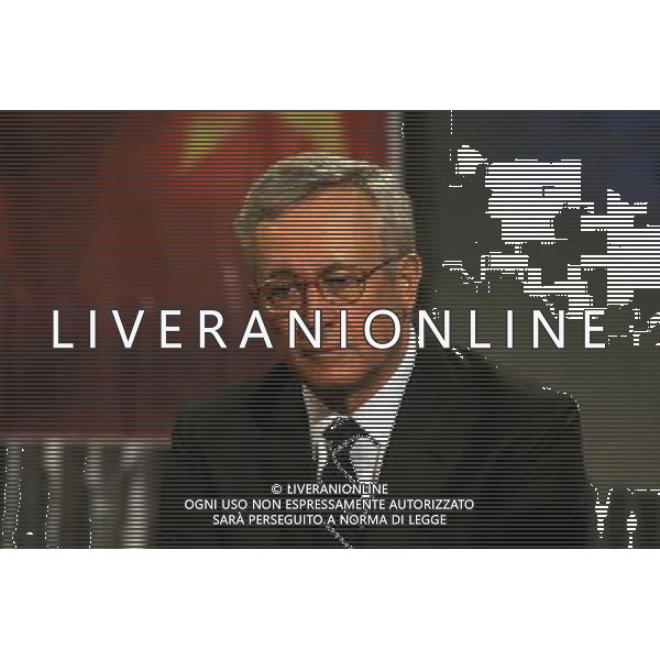 GIULIO TREMONTI TRASMISSIONE \' L\'INFEDELE\' MILANO, 26/03/2008 FOTO ANTONIO SORANO - AG. ALDO LIVERANI SAS