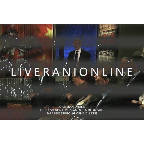 GIULIO TREMONTI - GAD LERNER TRASMISSIONE \' L\'INFEDELE\' MILANO, 26/03/2008 FOTO ANTONIO SORANO - AG. ALDO LIVERANI SAS