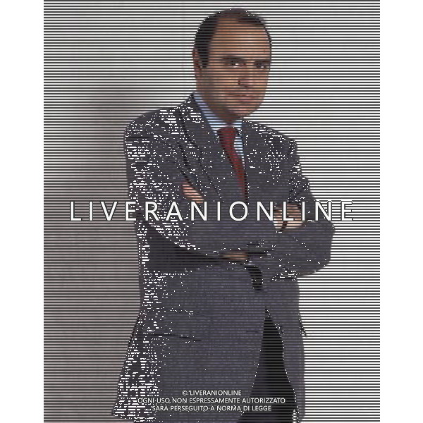 ARCHIVIO ALDO LIVERANI NELLA FOTO BRUNO VESPA AG ALDO LIVERANI