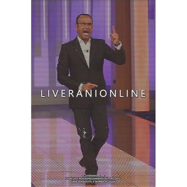 CARLO CONTI TRASMISSIONE TELEVISIVA \'I RACCOMANDATI\' ROMA 28/03/2008 PH AGENZIA ALDO LIVERAI SAS