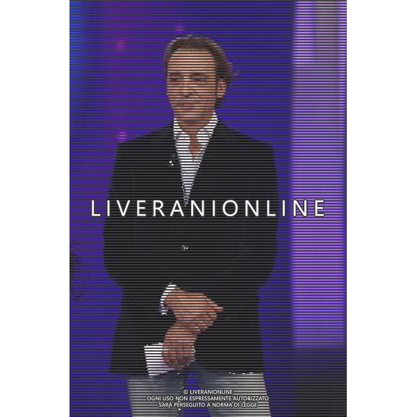 LUCA WARD TRASMISSIONE TELEVISIVA \'I RACCOMANDATI\' ROMA 28/03/2008 PH AGENZIA ALDO LIVERAI SAS