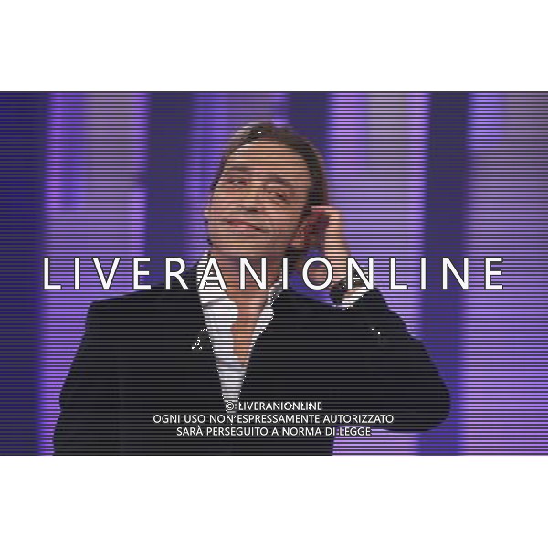 LUCA WARD TRASMISSIONE TELEVISIVA \'I RACCOMANDATI\' ROMA 28/03/2008 PH AGENZIA ALDO LIVERAI SAS