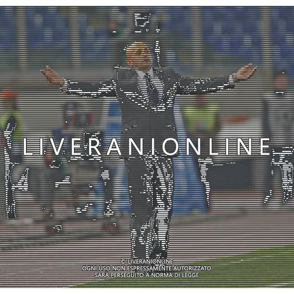 Roma - Stadio Olimpico - 01 / 04 / 2008 - Uefa Champions League 2007/2008 - Quarti di finale - andata - Roma Vs Manchester United (0-0) - nella foto: Luciano SPALLETTI ph Corradetti / ag. Aldo Liverani