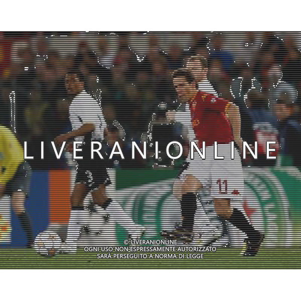 Roma - Manchester United (0-2) Stadio Olimpico - 01 / 04 / 2008 - Uefa Champions League 2007/2008 - Quarti di finale - andata nella foto: Rodrigo TADDEI ph Corradetti / ag. Aldo Liverani