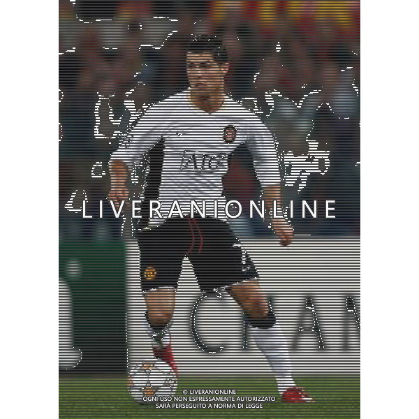 Roma - Manchester United (0-2) Stadio Olimpico - 01 / 04 / 2008 - Uefa Champions League 2007/2008 - Quarti di finale - andata nella foto: CRISTIANO RONALDO ph Corradetti / ag. Aldo Liverani