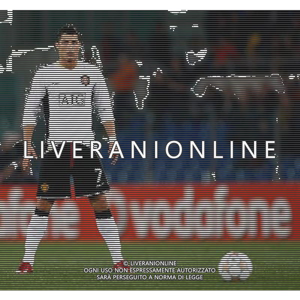 Roma - Manchester United (0-2) Stadio Olimpico - 01 / 04 / 2008 - Uefa Champions League 2007/2008 - Quarti di finale - andata nella foto: CRISTIANO RONALDO ph Corradetti / ag. Aldo Liverani