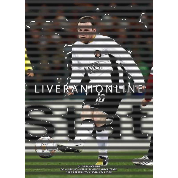 Roma - Manchester United (0-2) Stadio Olimpico - 01 / 04 / 2008 - Uefa Champions League 2007/2008 - Quarti di finale - andata nella foto: Wayne ROONEY ph Corradetti / ag. Aldo Liverani