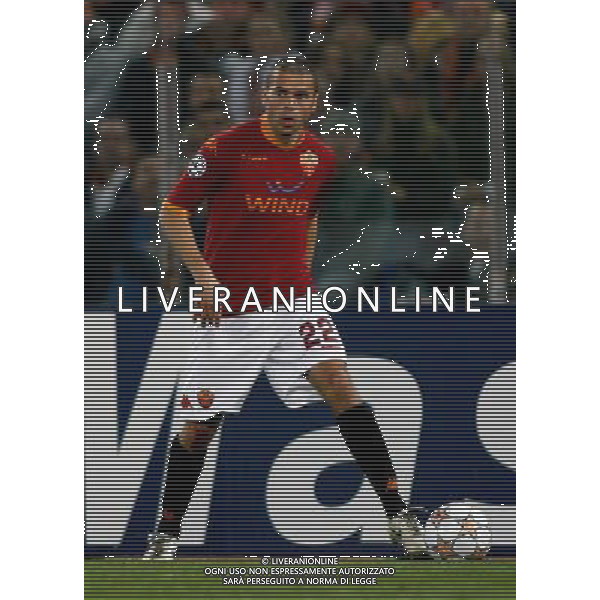 Roma - Manchester United (0-2) Stadio Olimpico - 01 / 04 / 2008 - Uefa Champions League 2007/2008 - Quarti di finale - andata nella foto: Max TONETTO ph Corradetti / ag. Aldo Liverani