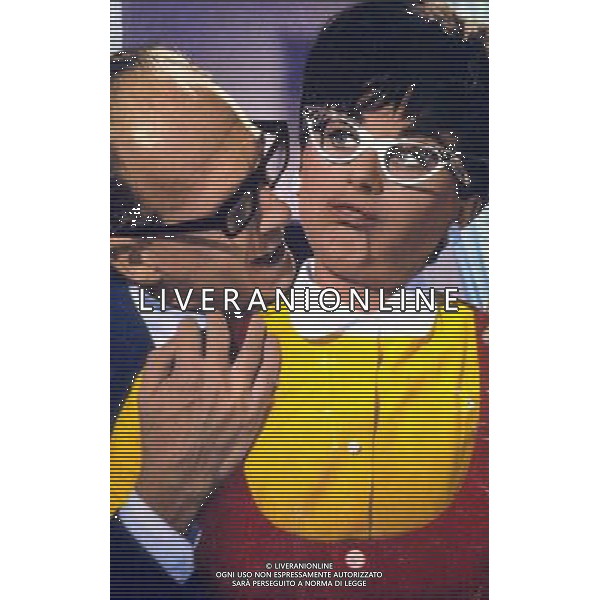 FILM\'VENERI IN COLLEGIO\' NELLA FOTO RAIMONDO VIANELLO CON SANDRA MONDAINI AG ALDO LIVERANI