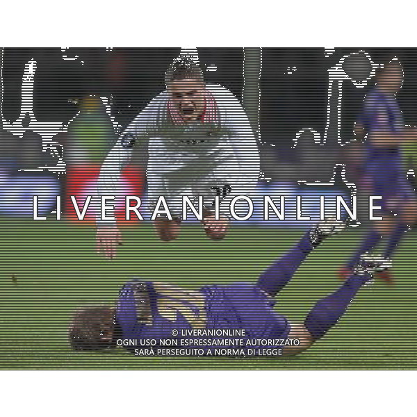 Coppa UEFA 2007/2008 Quarti di Finale Andata Firenze - 03.04.2008 Fiorentina-PSV Eindhoven Nella Foto: Afellay - Martin Jorgensen /Ph.Vitez-Ag. Aldo Liverani