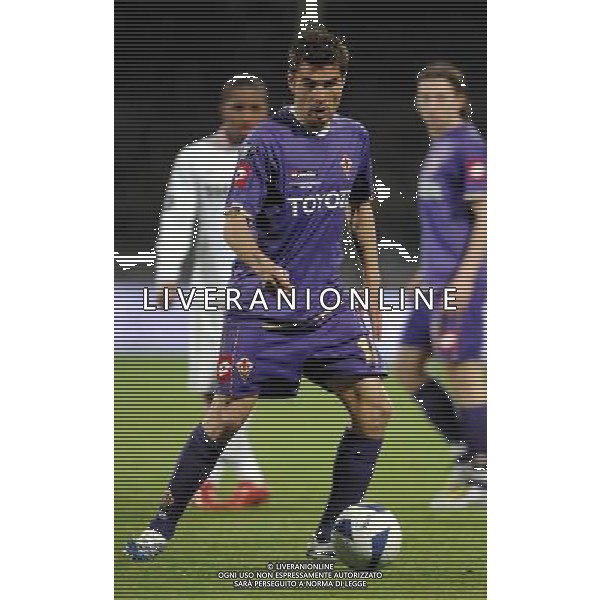 Coppa UEFA 2007/2008 Quarti di Finale Andata Firenze - 03.04.2008 Fiorentina-PSV Eindhoven Nella Foto: Adrian Mutu /Ph.Vitez-Ag. Aldo Liverani
