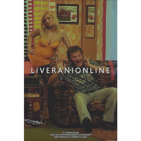 PRIMA TEATRALE DI \' FRATELLI D\'ITALIA\' AL BAGAGLINO - ROMA NELLA FOTO: ENZO SALVI in scena © B.M./AG. ALDO LIVERANI SAS