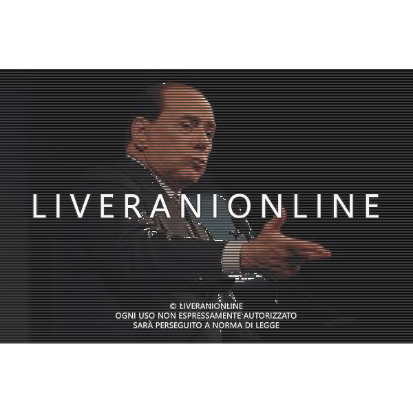 ROMA, 4 APRILE 2008 CONFAPI: MISSIONE RILANCIO - L\'IMPRESA C\'E\'. NELLA FOTO: SILVIO BERLUSCONI ag aldo liverani