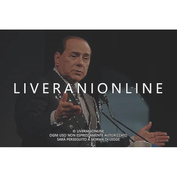 ROMA, 4 APRILE 2008 CONFAPI: MISSIONE RILANCIO - L\'IMPRESA C\'E\'. NELLA FOTO: SILVIO BERLUSCONI ag aldo liverani