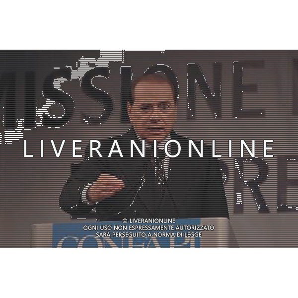 ROMA, 4 APRILE 2008 CONFAPI: MISSIONE RILANCIO - L\'IMPRESA C\'E\'. NELLA FOTO: SILVIO BERLUSCONI ag aldo liverani