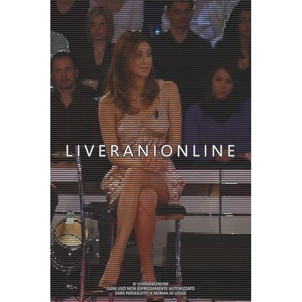 BELEN RODRIGUEZ TRASMISSIONE \' QUELLI CHE IL CALCIO\' MILANO, 06/04/2008 FOTO ANTONIO SORANO - AG. ALDO LIVERANI SAS