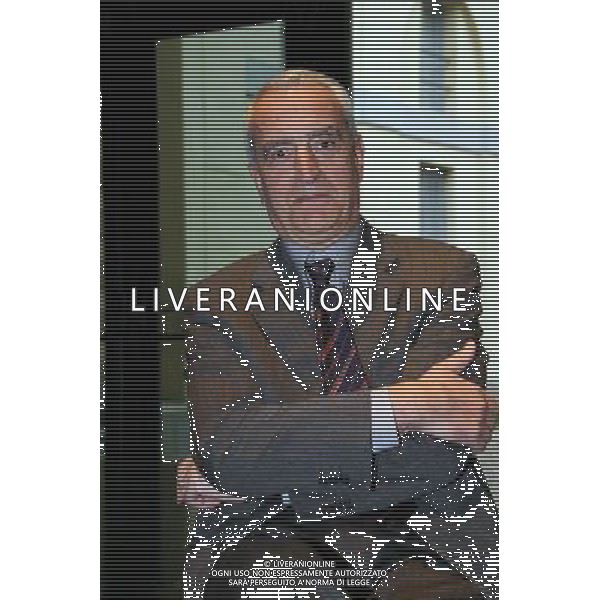 LUIGI BERRUSCHI /EDITORE MILANO 08-04-08 SPAZIO KRIZIA INCONTRO CON PIERGIORGIO ODIFREDDI, AUTORE DI \'IL MATEMATICO IMPENITENTE\' FOTO ANTONIO SORANO/AG ALDO LIVERANI SAS