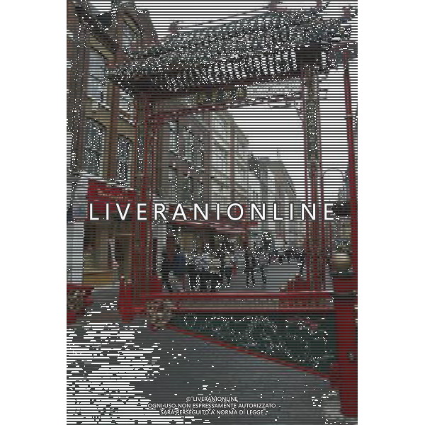 LONDRA NELLA FOTO GERRARD STREET CHINATOWN AG ALDO LIVERANI IFC