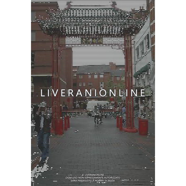 LONDRA NELLA FOTO GERRARD STREET CHINATOWN AG ALDO LIVERANI IFC