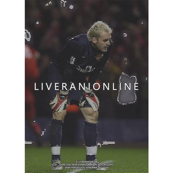 Manuel Almunia of Arsenal dejection as the 4th goal goes in from Ryan Babel of Liverpool,Liverpool v Arsenal, UEFA Champions League, Quarter Final, L2, Anfield, Liverpool, Date 08/04/2008 Picture by Marc Atkins(IPS PHOTO AGENCY)/Ag. Aldo Liverani Sas - ONLY ITALY -