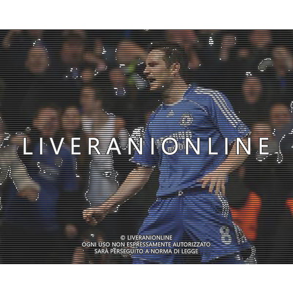 Frank Lampard of Chelsea makes 2-0 in Chelsea vs Fenerbahce as Champions League QOF 2nd Leg at Stamford Bridge in London (UK) on 08/04/2008 Picture By Marcello Pozzetti©IPS - Photo Agency/Ag. Aldo Liverani sas - ONLY ITALY -