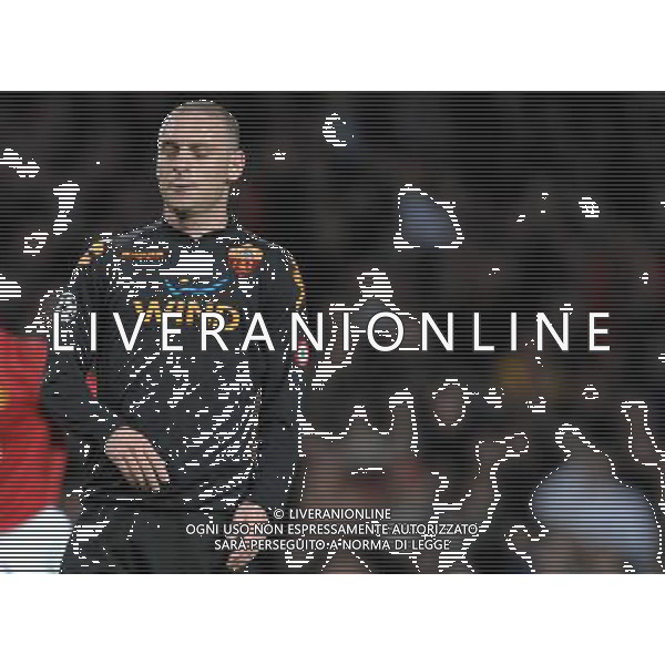 Manchester United-Roma Champions League 2007/2008 Quarti di Finale Ritorno Manchester - 09.04.2008 Nella Foto: LA DELUSIONE DI DANIELE DE ROSSI DOPO AVER SBAGLIATO IL RIGORE /Ph.Vitez-Ag. Aldo Liverani