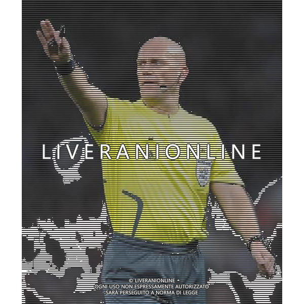 Manchester United-Roma Champions League 2007/2008 Quarti di Finale Ritorno Manchester - 09.04.2008 Nella Foto: ARBITRO OVREBO /Ph.Vitez-Ag. Aldo Liverani