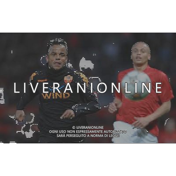 Manchester United-Roma Champions League 2007/2008 Quarti di Finale Ritorno Manchester - 09.04.2008 Nella Foto: AMANTINO MANCINI /Ph.Vitez-Ag. Aldo Liverani