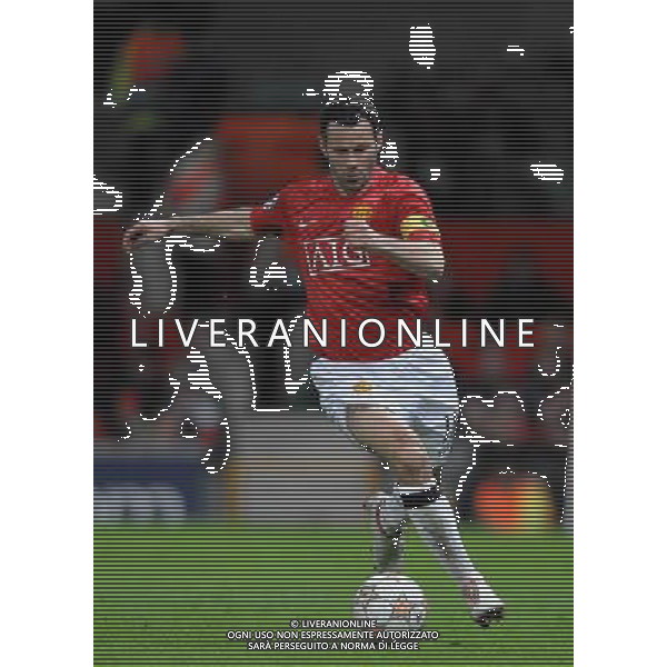 Manchester United-Roma Champions League 2007/2008 Quarti di Finale Ritorno Manchester - 09.04.2008 Nella Foto: ryan GIGGS /Ph.Vitez-Ag. Aldo Liverani