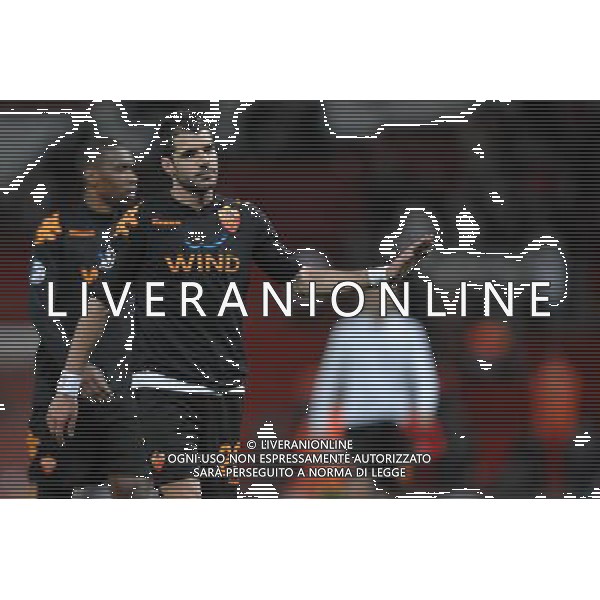 Manchester United-Roma Champions League 2007/2008 Quarti di Finale Ritorno Manchester - 09.04.2008 Nella Foto: la DELUSIONE di simone PERROTTA a fine gara /Ph.Vitez-Ag. Aldo Liverani