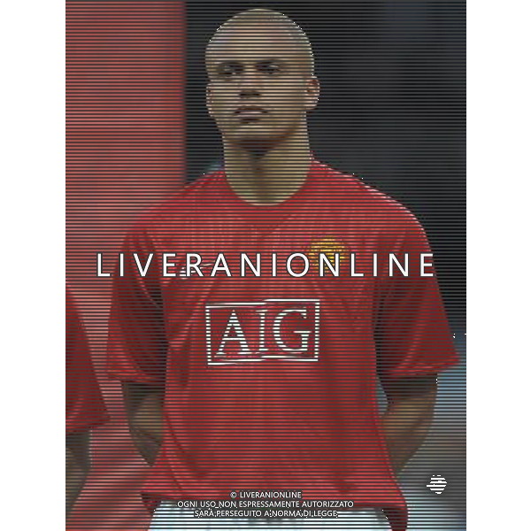 Champions League 2007/2008 Quarti di Finale Ritorno Manchester - 09.04.2008 Manchester United-Roma Nella Foto:BROWN WES /Ph.Vitez-Ag. Aldo Liverani