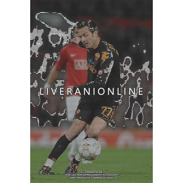 Champions League 2007/2008 Quarti di Finale Ritorno Manchester - 09.04.2008 Manchester United-Roma Nella Foto:CASSETTI MARCO /Ph.Vitez-Ag. Aldo Liverani