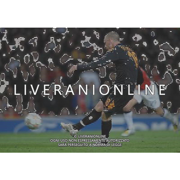 Champions League 2007/2008 Quarti di Finale Ritorno Manchester - 09.04.2008 Manchester United-Roma Nella Foto:DE ROSSI DANIELE SBAGLIA IL RIGORE /Ph.Vitez-Ag. Aldo Liverani