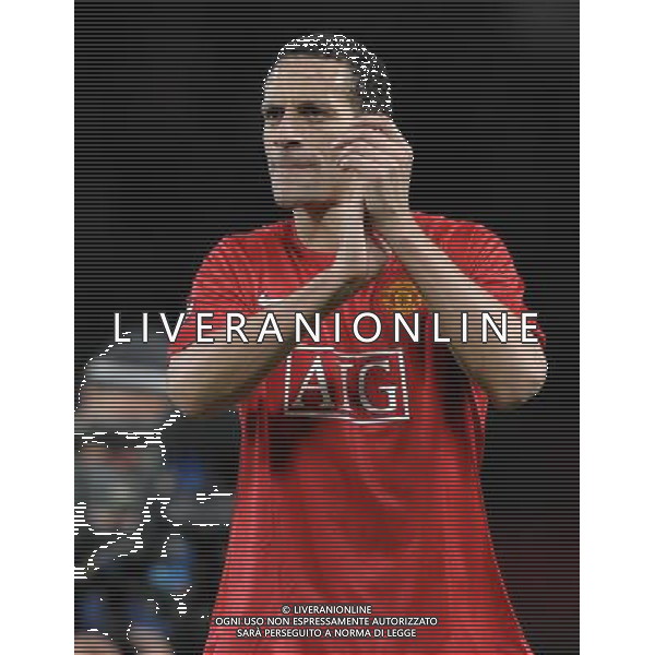 Champions League 2007/2008 Quarti di Finale Ritorno Manchester - 09.04.2008 Manchester United-Roma Nella Foto:FERDINAND RIO /Ph.Vitez-Ag. Aldo Liverani