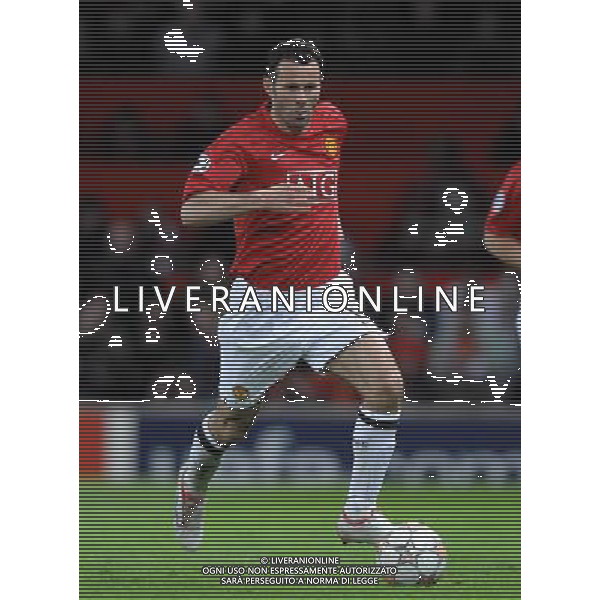 Champions League 2007/2008 Quarti di Finale Ritorno Manchester - 09.04.2008 Manchester United-Roma Nella Foto:GIGGS RYAN /Ph.Vitez-Ag. Aldo Liverani