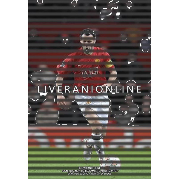 Champions League 2007/2008 Quarti di Finale Ritorno Manchester - 09.04.2008 Manchester United-Roma Nella Foto:GIGGS RYAN /Ph.Vitez-Ag. Aldo Liverani