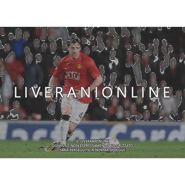 Champions League 2007/2008 Quarti di Finale Ritorno Manchester - 09.04.2008 Manchester United-Roma Nella Foto:HARGREAVES OWEN /Ph.Vitez-Ag. Aldo Liverani