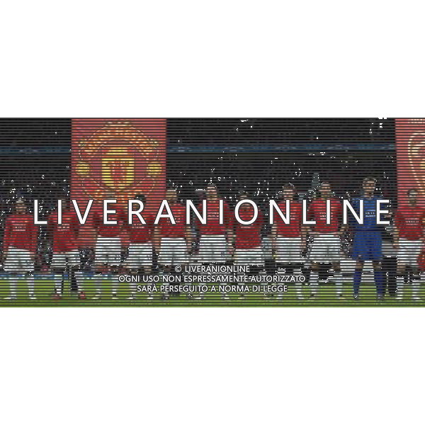 Champions League 2007/2008 Quarti di Finale Ritorno Manchester - 09.04.2008 Manchester United-Roma Nella Foto:MANCHESTER UNITED /Ph.Vitez-Ag. Aldo Liverani