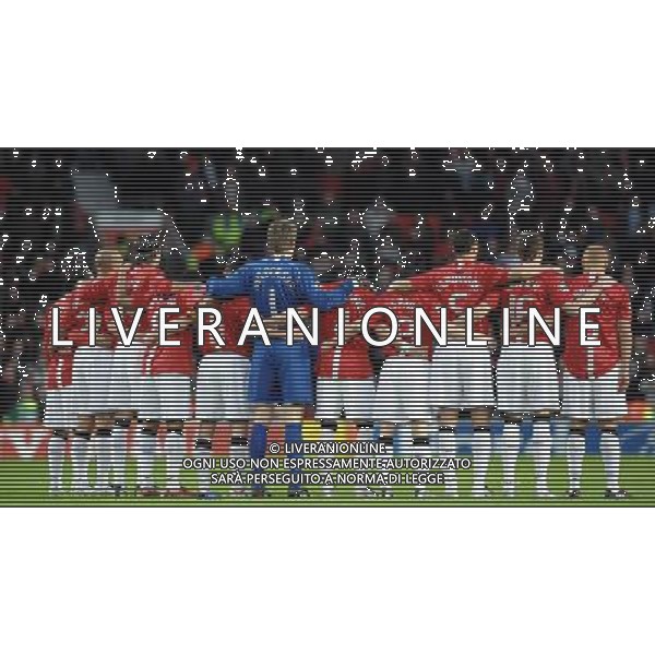 Champions League 2007/2008 Quarti di Finale Ritorno Manchester - 09.04.2008 Manchester United-Roma Nella Foto:MANCHESTER UNITED /Ph.Vitez-Ag. Aldo Liverani