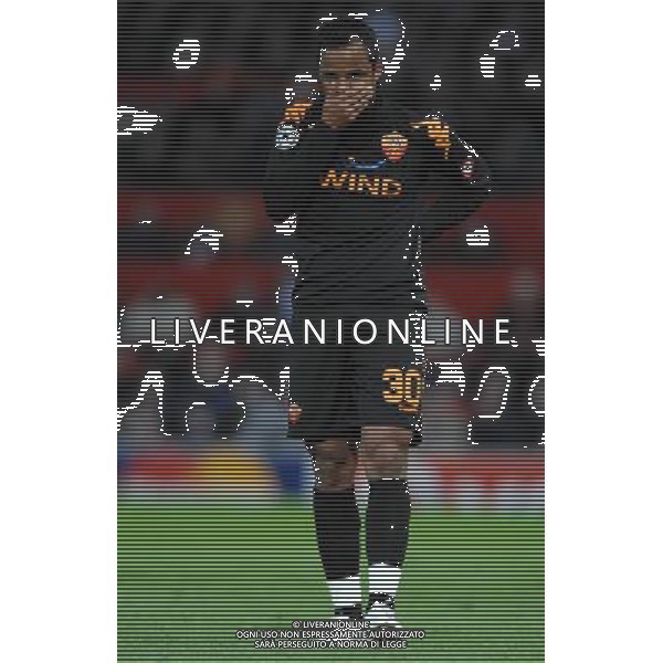 Champions League 2007/2008 Quarti di Finale Ritorno Manchester - 09.04.2008 Manchester United-Roma Nella Foto:MANCINI AMANTINO /Ph.Vitez-Ag. Aldo Liverani