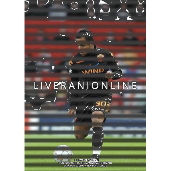 Champions League 2007/2008 Quarti di Finale Ritorno Manchester - 09.04.2008 Manchester United-Roma Nella Foto:MANCINI AMANTINO /Ph.Vitez-Ag. Aldo Liverani