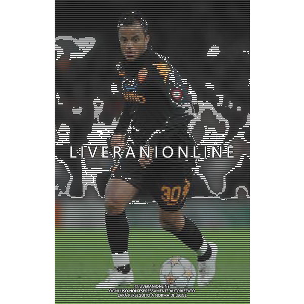 Champions League 2007/2008 Quarti di Finale Ritorno Manchester - 09.04.2008 Manchester United-Roma Nella Foto:MANCINI AMANTINO /Ph.Vitez-Ag. Aldo Liverani